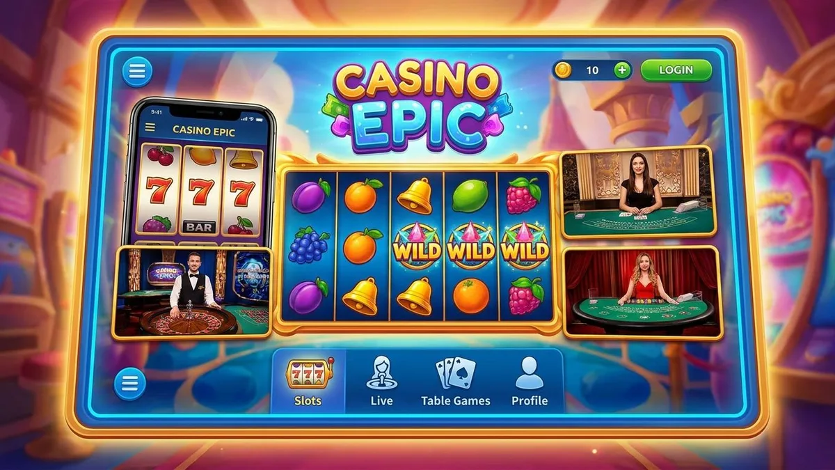 Casino-spel hos Casino Epic